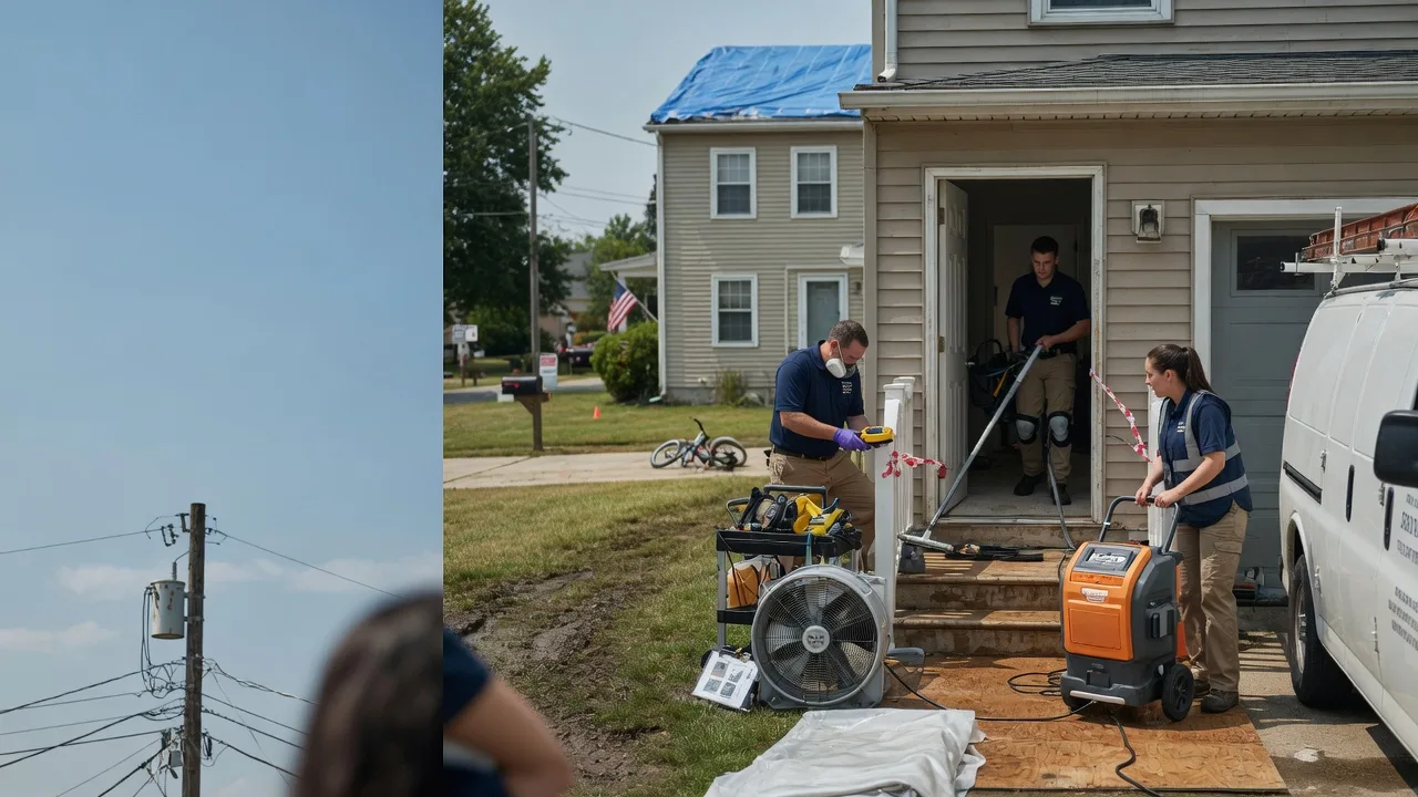 Water Damage Repair in Blandinsville, IL near me